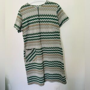 Vintage Polyester Green Dress